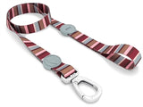 Morso dog leash recycled skyline red pink