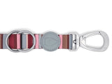 Morso hondenriem verstelbaar gerecycled skyline rood rosa