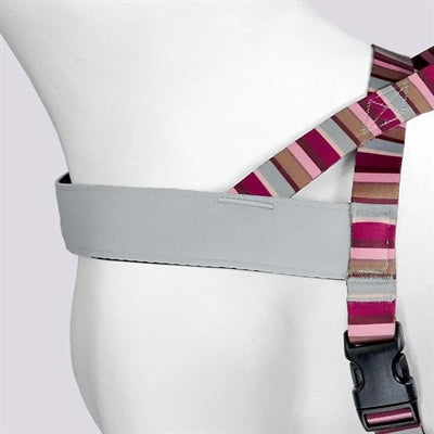 Morso norwegian hondentuig recycled skyline rood rosa