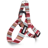 Morso mini hundesele justerbar genanvendt skyline rød pink