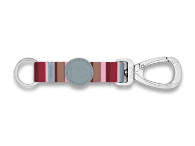 Morso Key Cord Key Ring genanvendt skyline rød pink