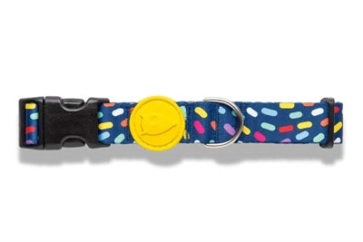 Morso dog collar recycled color invaders purple