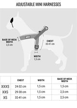 Morso mini hundesele justerbar genanvendt power flow sort