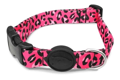 Morso hundehalsbånd genbrugsboble leo pink
