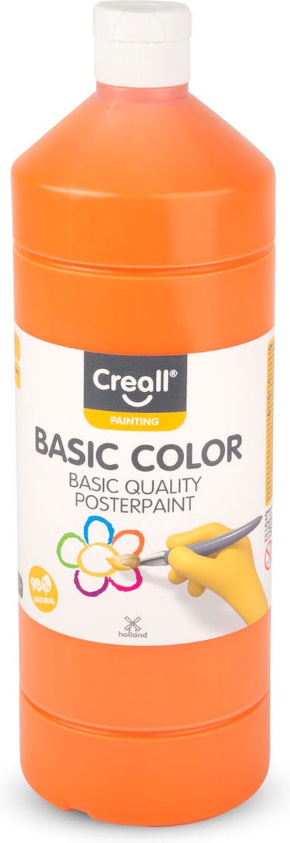 Creall skolemaling orange, 1 liter