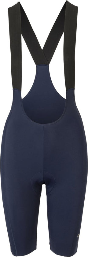Agu comfort plus - bibshort - fietsbroek - wielrenbroek - dames - blauw - s - compressie en ademend vermogen - siliconen gripper - ventilerende bretels