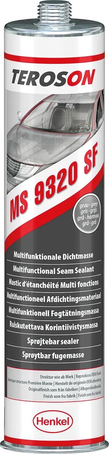Teroson tætningspasta ms 9320 sf terostat 9320 superhurtig grå 310ml
