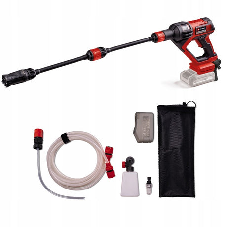 Einhell batteri højtryksrenser hypresso 18 24-1 solo - power x-change - 18 v li-ion - max. 24 bar - 240 l h - inkl. lanse, diverse dyser og skumsprøjte - ekskl. batteri og oplader