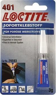 Loctite universallim 401 anden lim 3 gr. sb rør