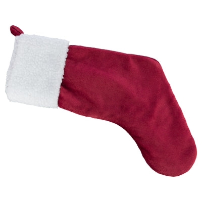 Trixie Xmas julestrømpe plys rød hvid
