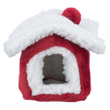 Trixie Xmas nuttet hulemus hamster rød hvid
