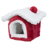 Trixie Xmas nuttet hulemus hamster rød hvid