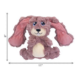 Kong Sconz Bunny Plush med bip pink