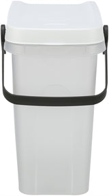 Trixie Voerton Airtight Lockable Plastic Transparent White White