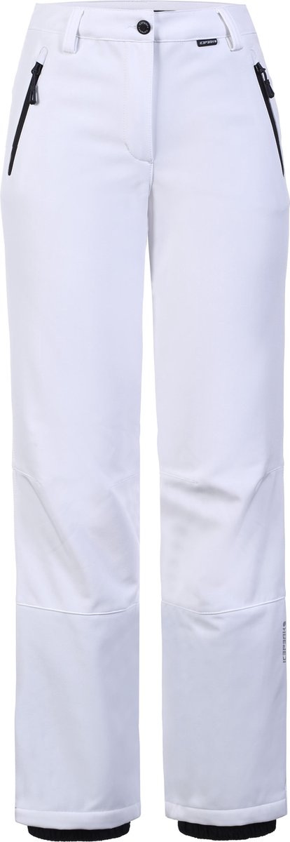Icepeak frechen dame softshell skibukser - hvid - 40