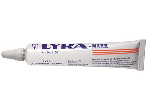 Lyra markeringspasta hvid ø3mm 50ml | 10 stk