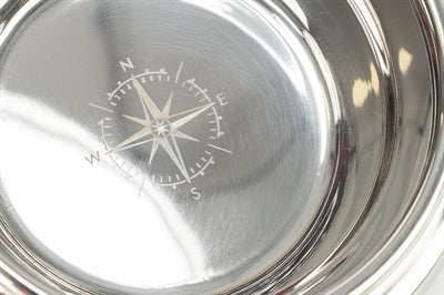 Trixie være nordisk sæt fodring Bucket Waterbank Træ rustfrit stål hvid