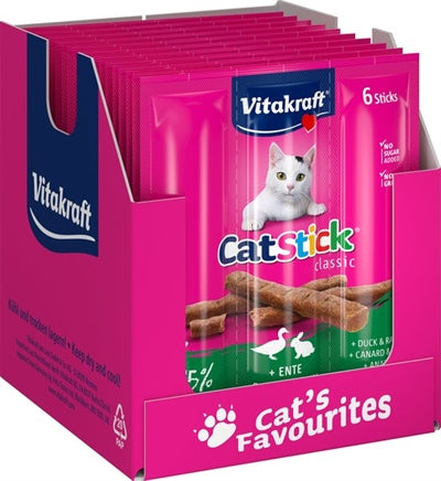 Vitakraft Cat-Stick Mini Duck med kanin