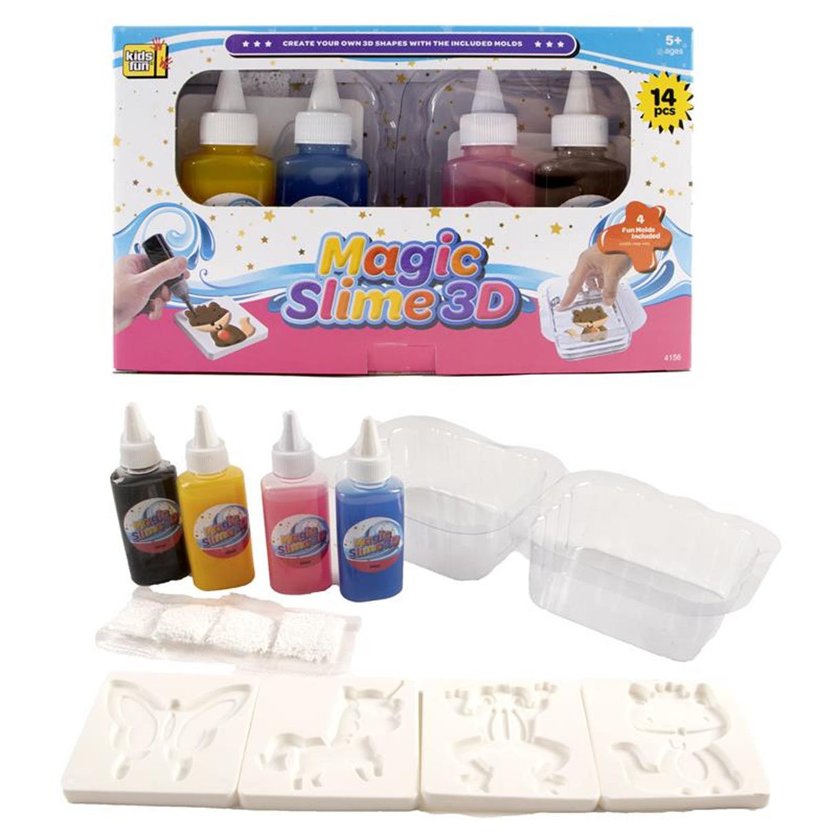 Magic slimeset 3d 14-delig