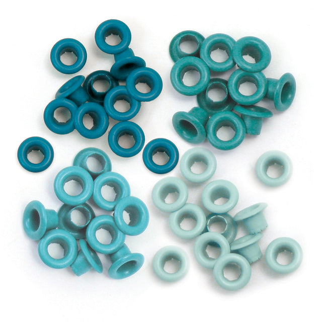 We r makers • eyelet washer standard aqua 60stk
