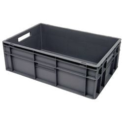Transportkasse 60x40x20 cm grå