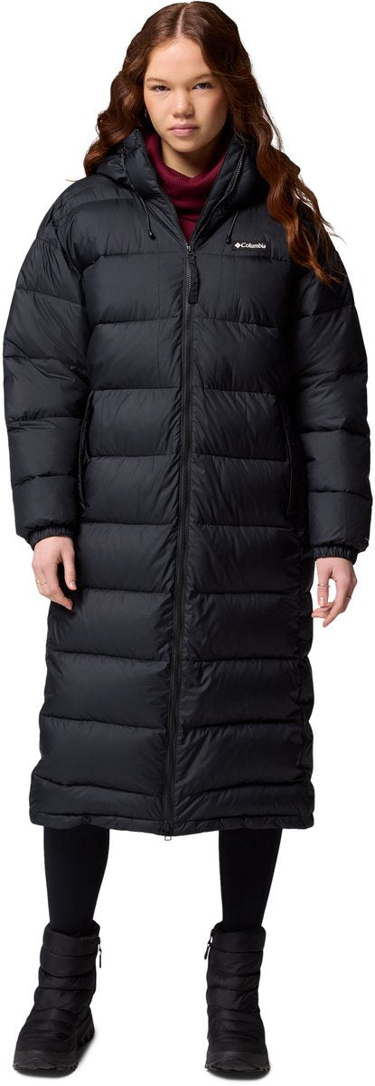 Columbia pike lake™ iii long jacket dames outdoorjas - black