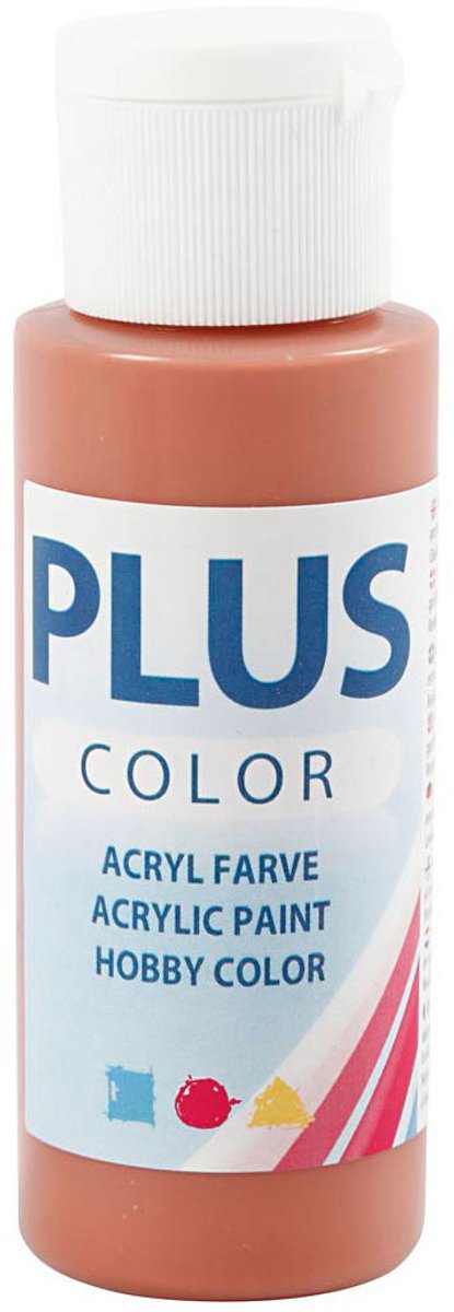 Creativ Company Plus Color Acryl Maling Terracotta, 60 ml