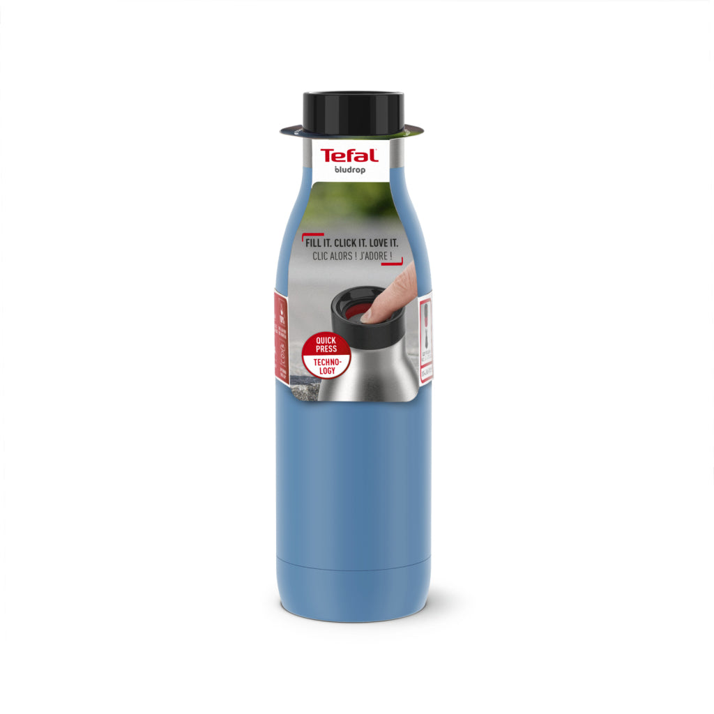 Tefal n3110310 bludrop basic termokandeflaske 0,5l blå