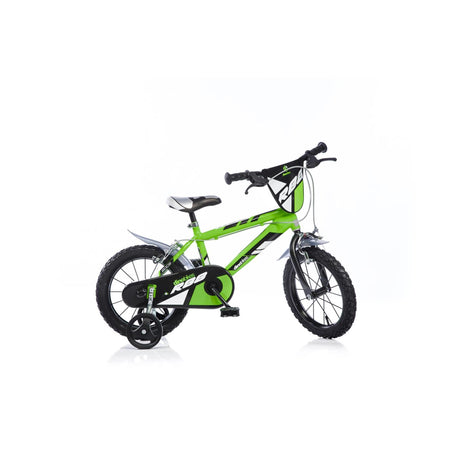 Dino cykler dino drengecykel r88 16 tommer grøn sort