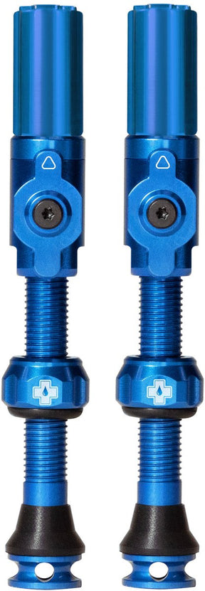 Muc-off tubeless ventil big bore hybrid stor blå bil schrã¤der ventil 45mm