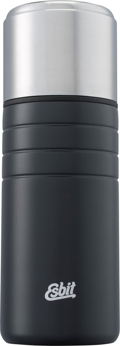 Esbit majoris termokande - 750 ml - sort - rustfrit stål - inkl. 2 kopper