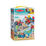 Melissa Doug – Blockables™ Vehicles Playset – med bærbar opbevaringsboks