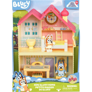 Elglegetøj Bluey Mini Speelhuis med møbler og leget figur