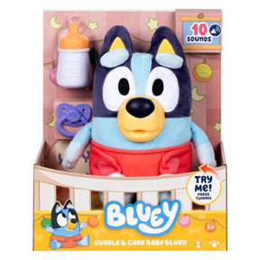 Spectron baby bluey kramme og pleje interaktivt plyslegetøj