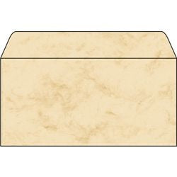 Konvolutter sigel dp074 marmor beige 50 stk