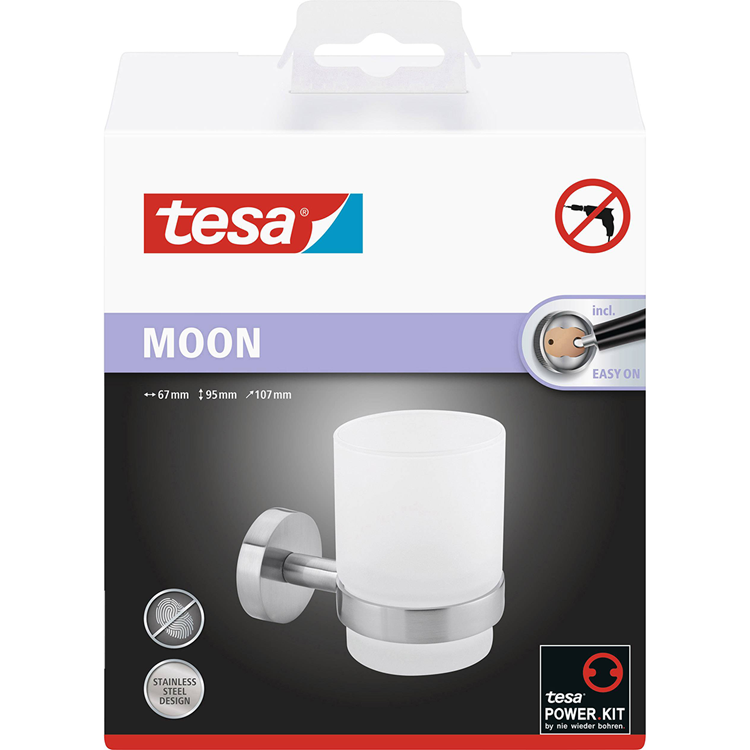 Tesa 1062569 - moon kopholder | 1 stk