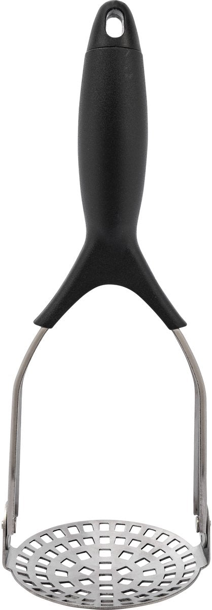 Westmark kartoffelmoser, foldbar til pladsbesparende opbevaring, rustfrit stål plast, special, sølv sort, 61282270