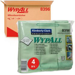 Renseklud 8396 wypall 40x40cm polyester grøn 6 stk
