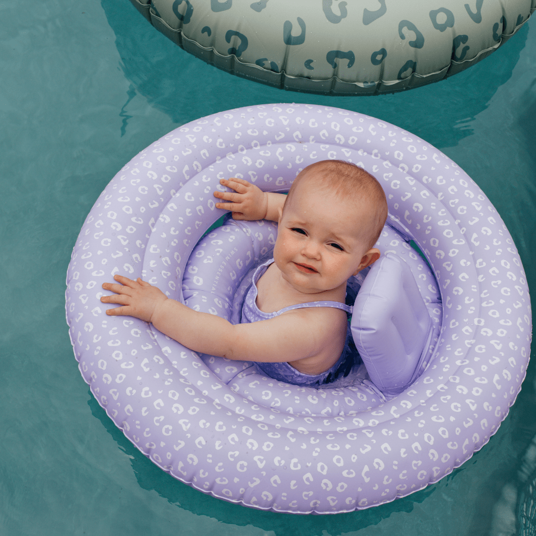 Leopard | lilla baby float 0-1 år