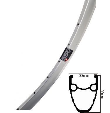 Mach1 550 Rigg 28 tommer 36 opvarmer Silver Cleard side