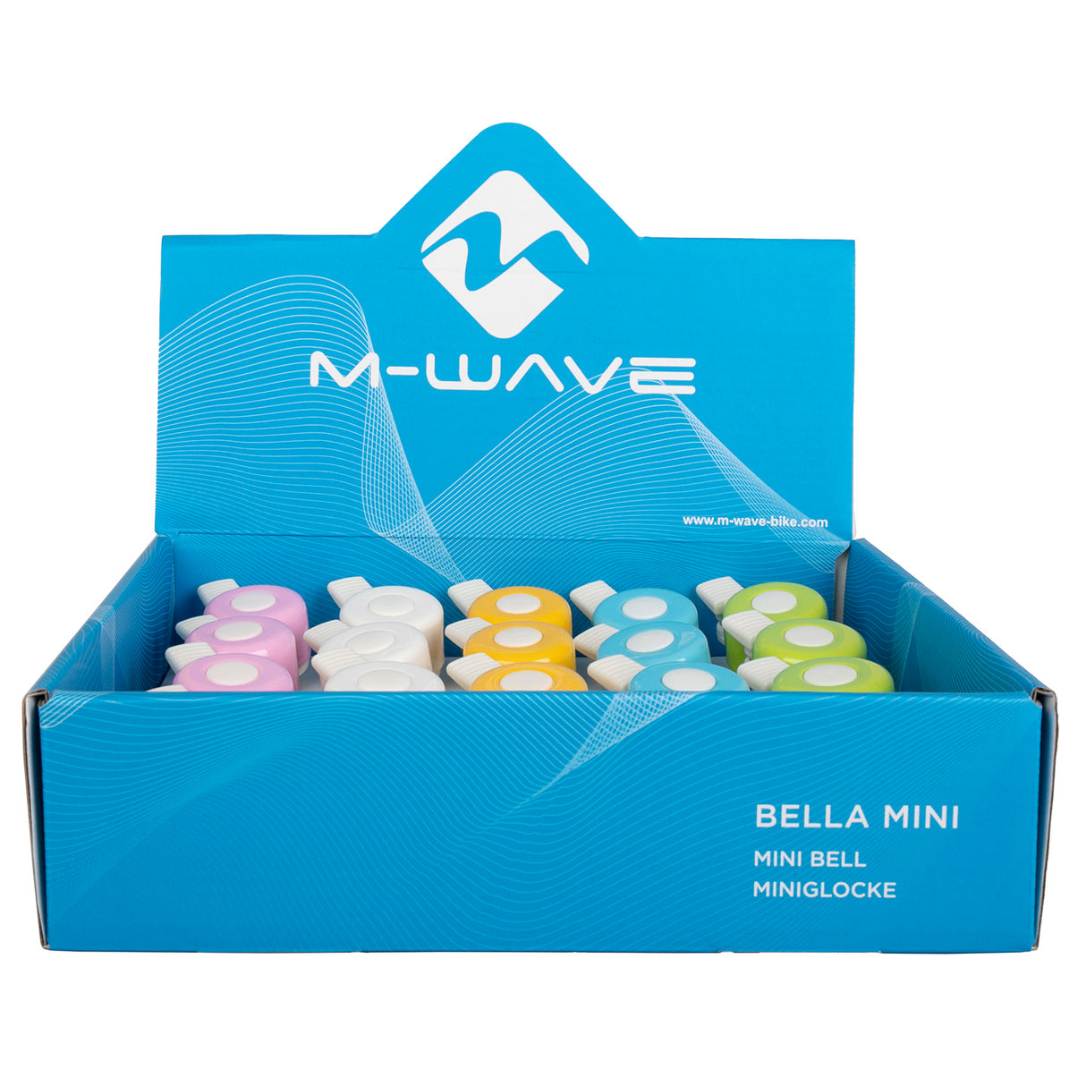 M-wave bella mini-pastel mini cykelklokke