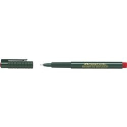 Fineliner farber-castell 1511 0,4 mm rød