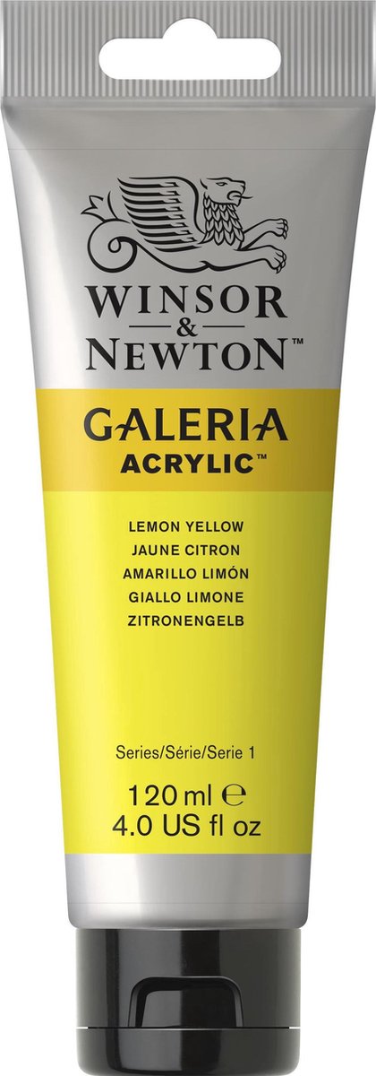 Winsor newton galeria akryl 120ml citrongul