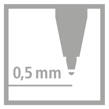 Stabilo easyoriginal - pen refill - medium 0,5 mm - æske med 20 stk