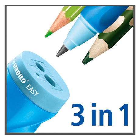 Stabilo Easysharpener - 3 i 1 blyant skarpere - venstre - lyserød