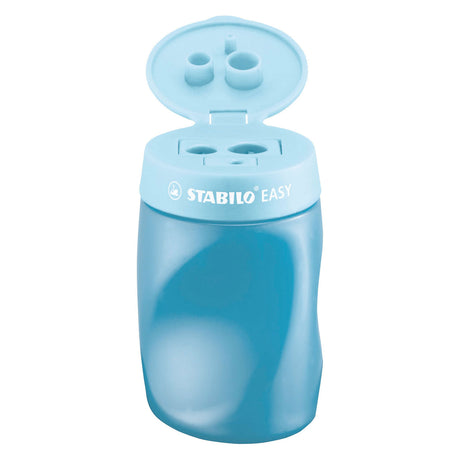 Stabilo Easysharpener - 3 i 1 blyant skarpere - blå til højre
