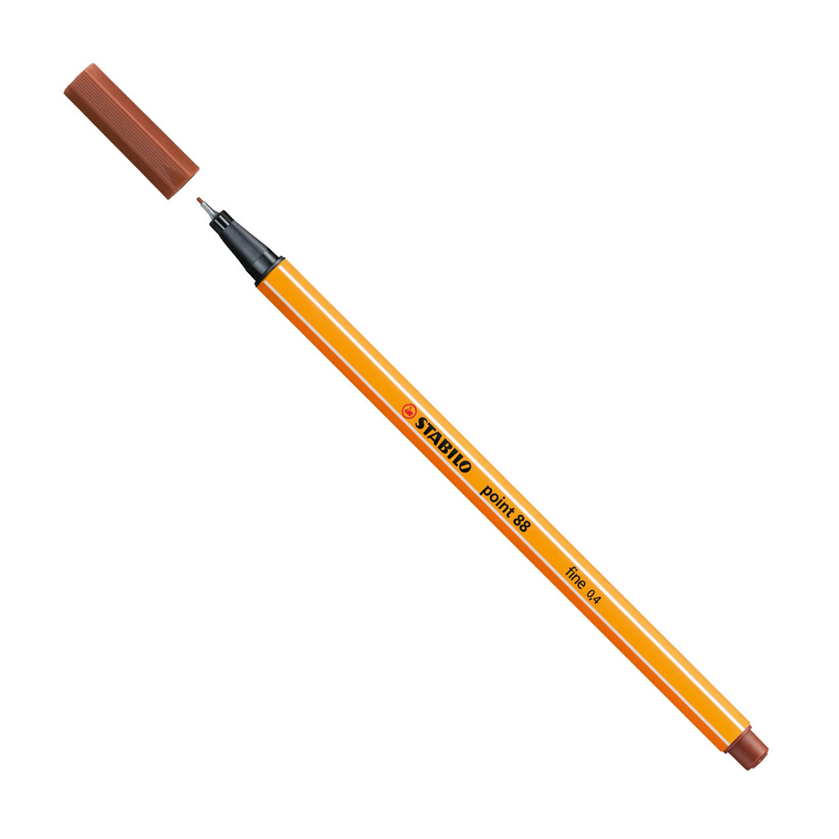 Stabilo point 88 - fineliner - rød kridt (88 38)