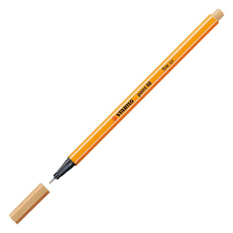 Stabilo point 88 - fineliner - lys okker (88 88)