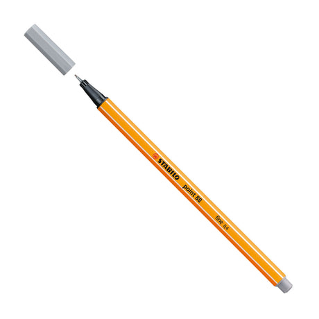 Stabilo point 88 - fineliner - medium kold grå (88 95)