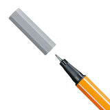 Stabilo point 88 - fineliner - medium kold grå (88 95)